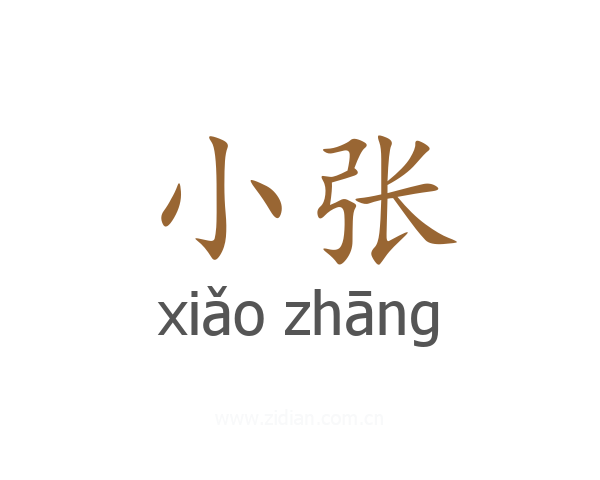 小张