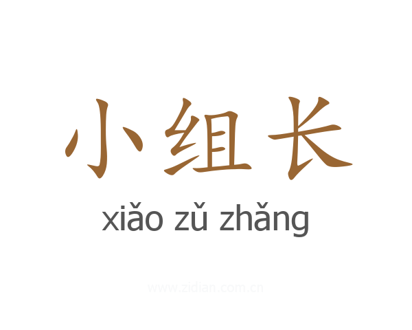 小组长