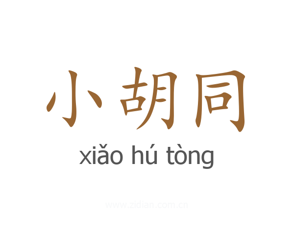 小胡同
