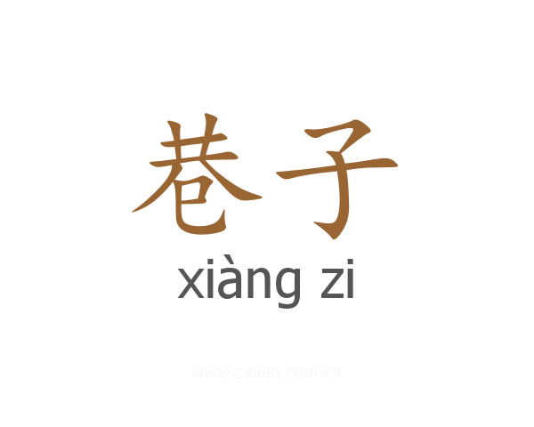 巷子