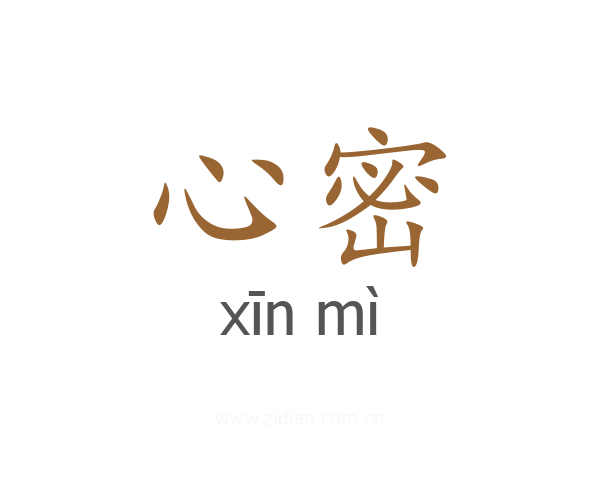 心密