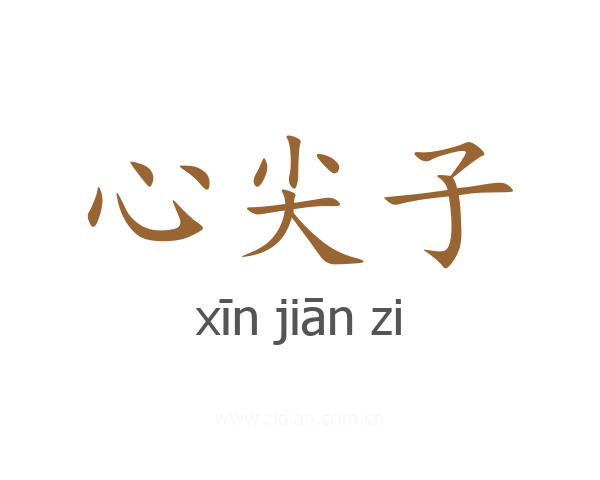心尖子