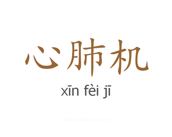 心肺机