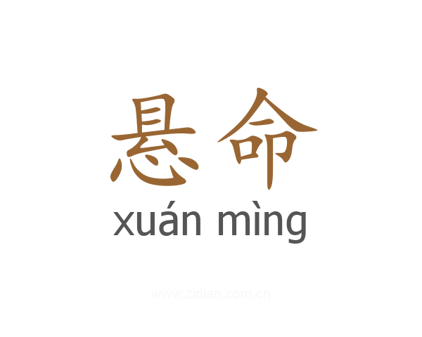 悬命
