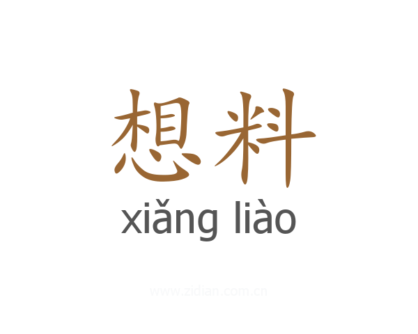 想料