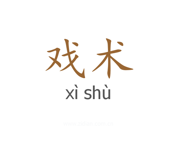 戏术