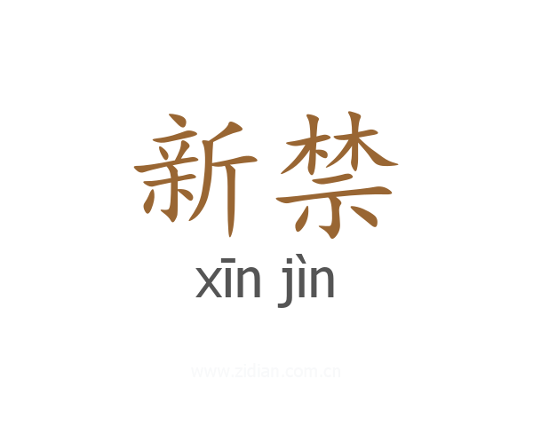新禁