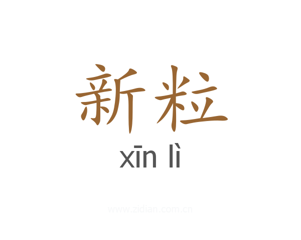 新粒