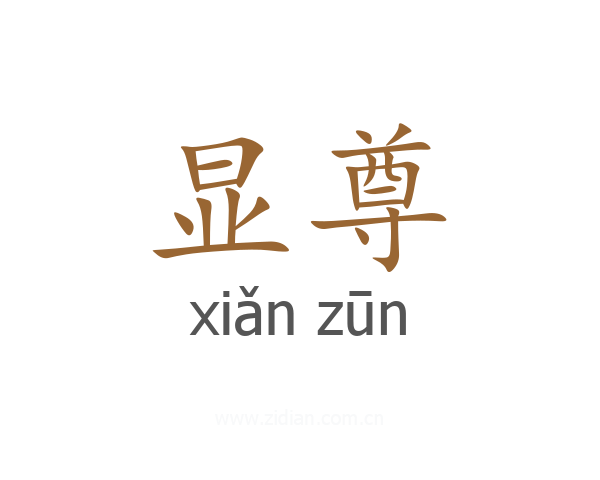 显尊