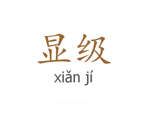 显级