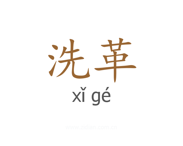 洗革