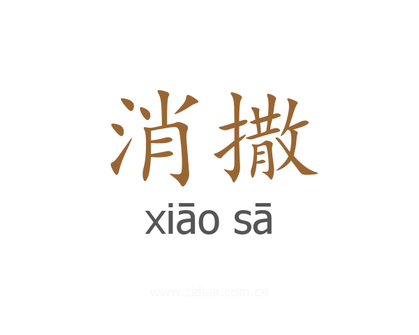 消撒