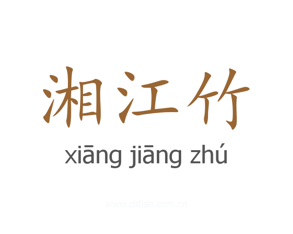 湘江竹