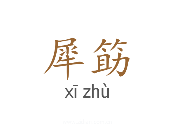 犀筯