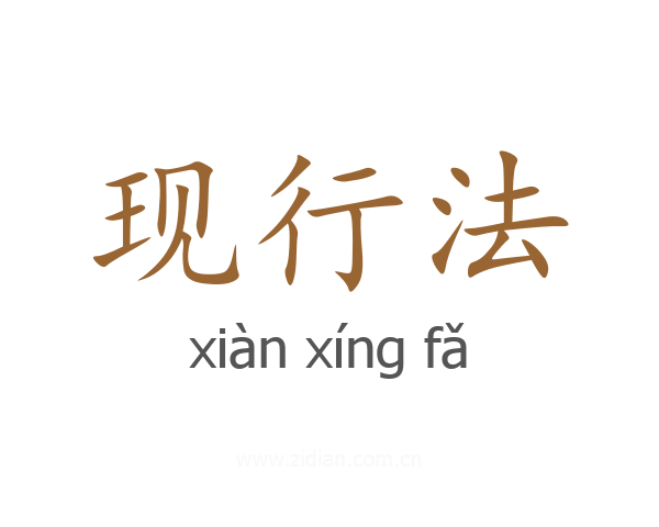 现行法
