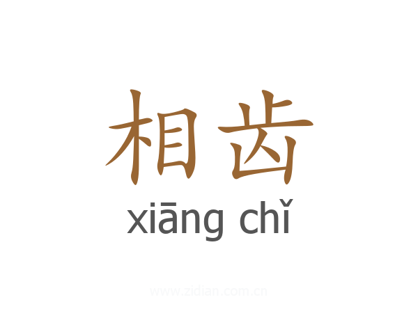 相齿