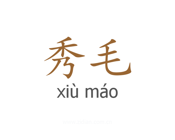 秀毛
