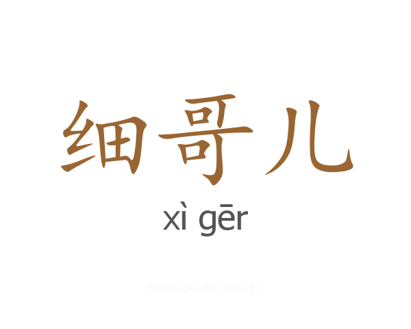 细哥儿