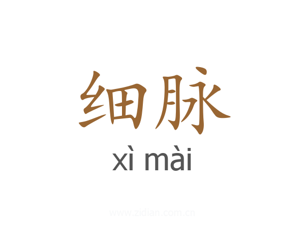 细脉