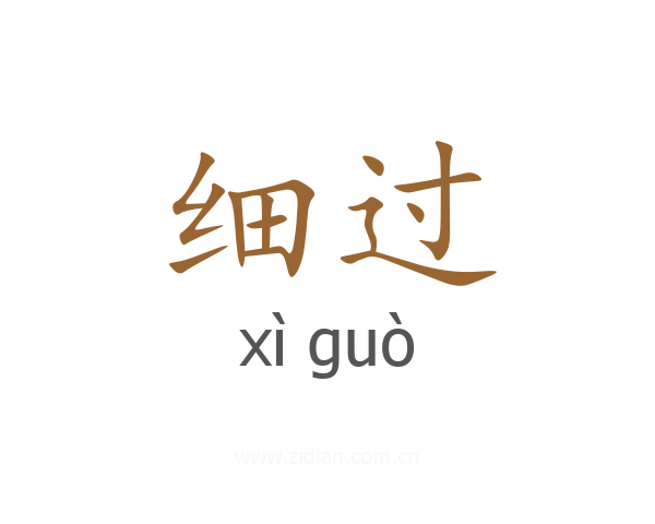 细过
