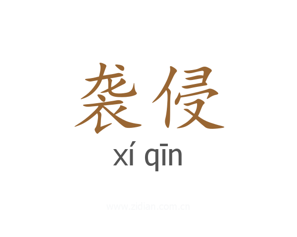袭侵