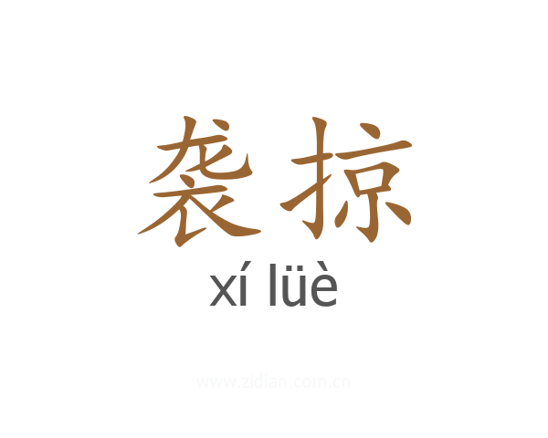 袭掠