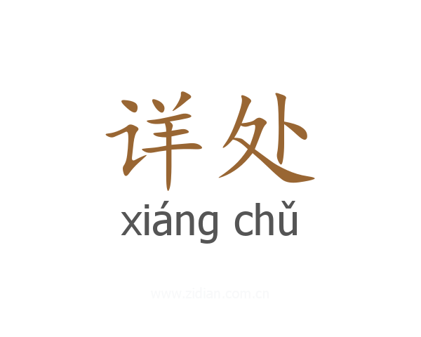 详处