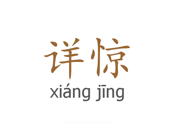 详惊