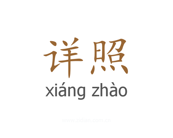 详照