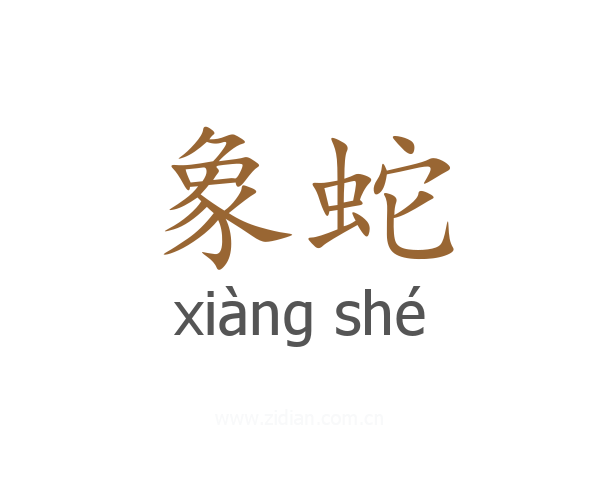 象蛇