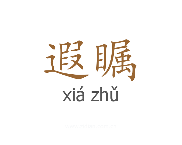 遐瞩