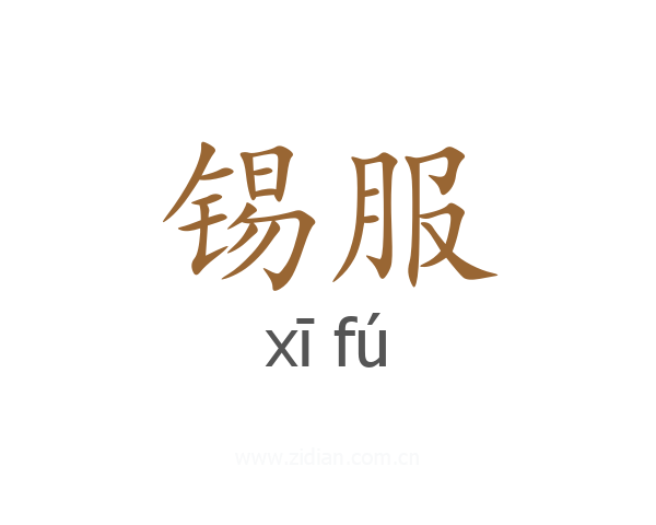 锡服