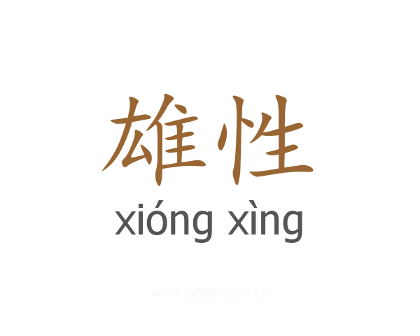 雄性