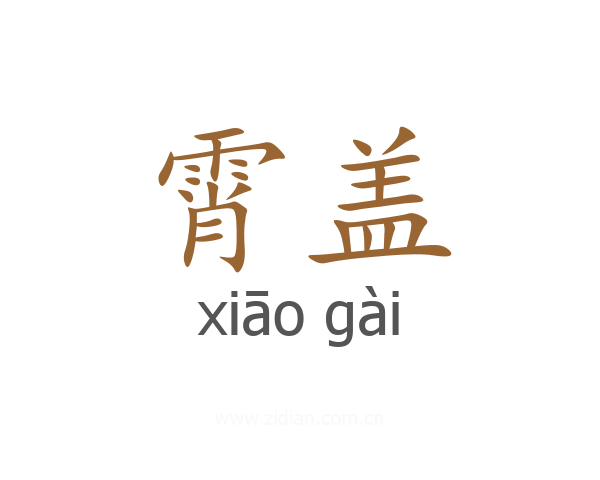 霄盖