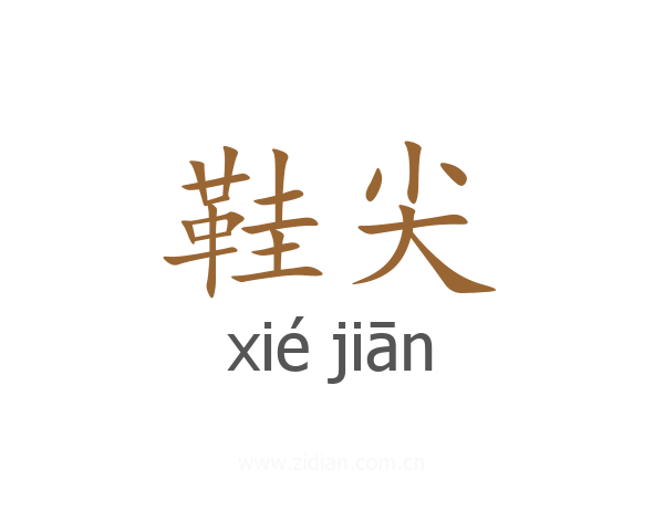 鞋尖