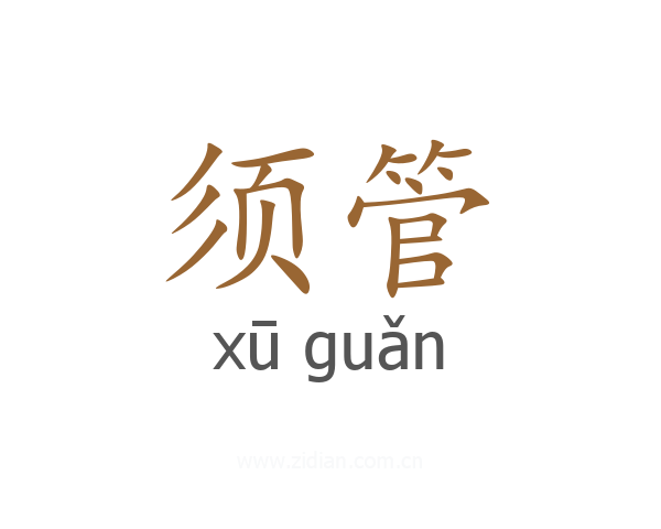 须管
