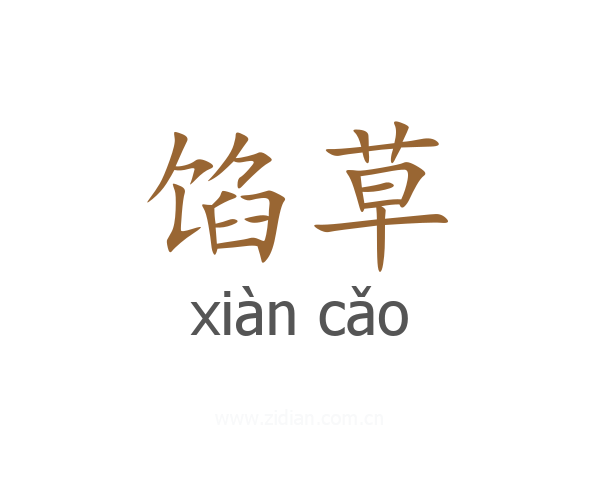 馅草