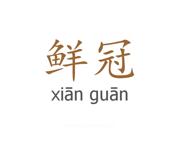 鲜冠