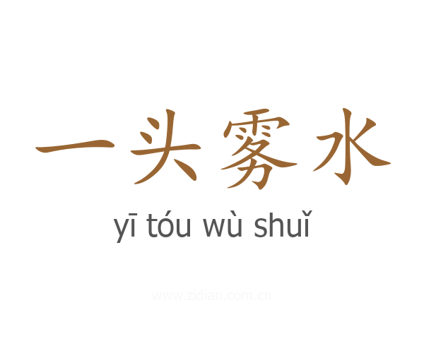 一头雾水