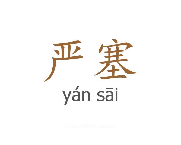 严塞