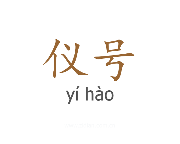仪号
