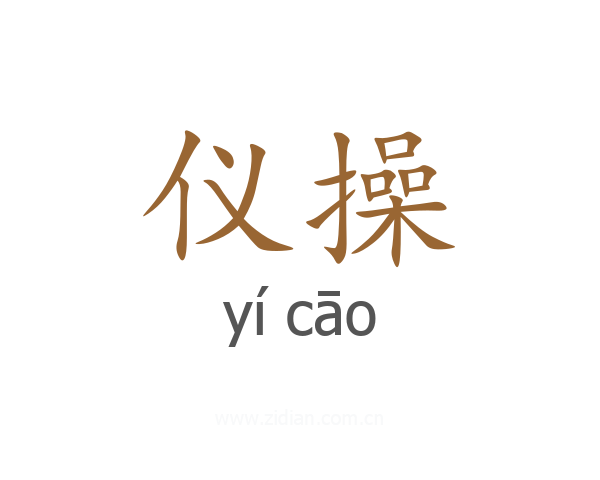 仪操