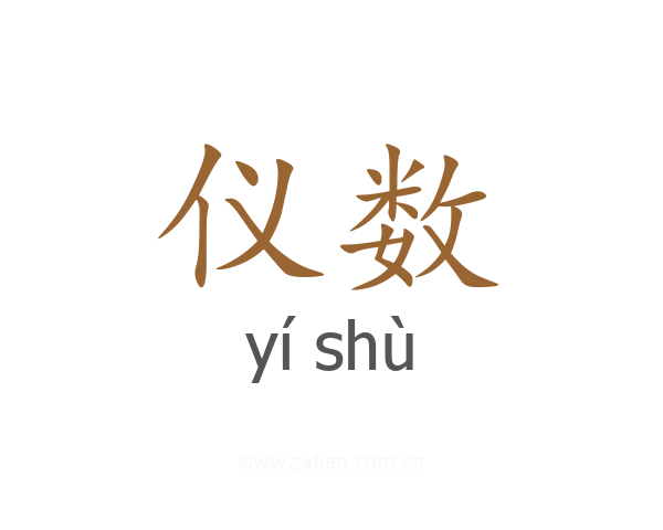 仪数