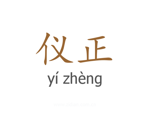 仪正