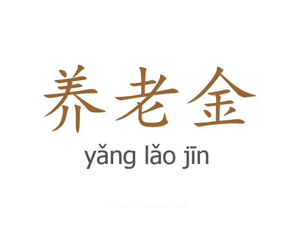 养老金