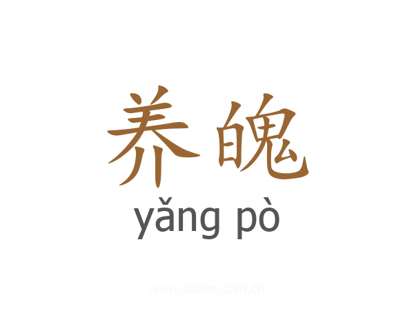 养魄