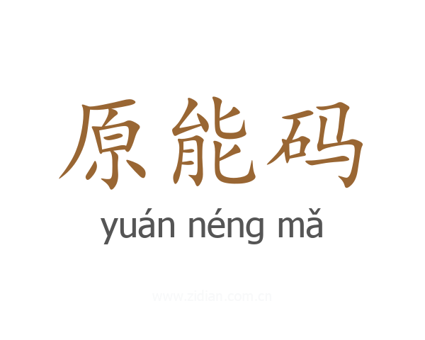 原能码