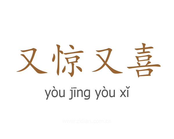 又惊又喜