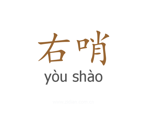 右哨