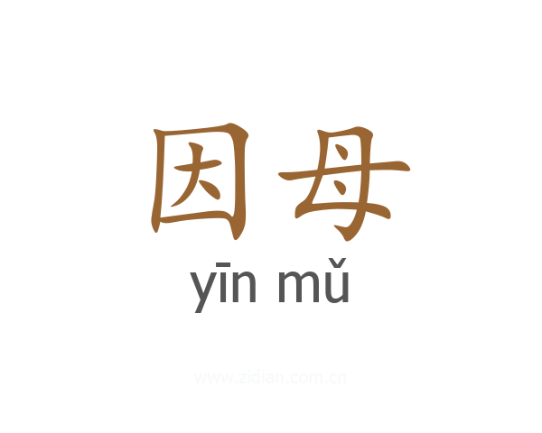 因母